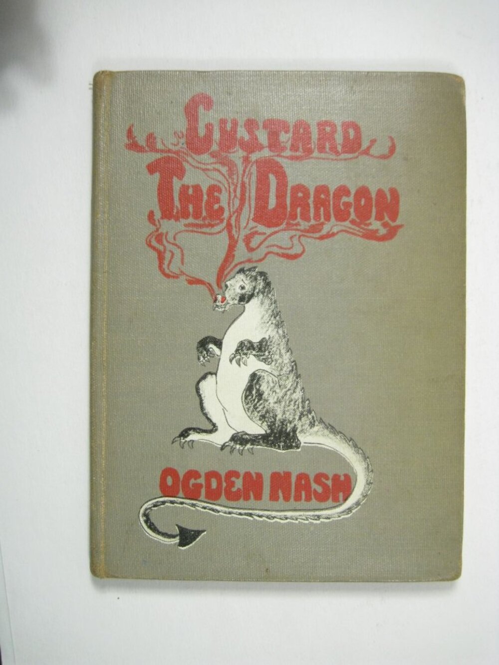 Custard The Dragon 2nd Print Ogden Nash Second Printing 1959 EX Library WEAR